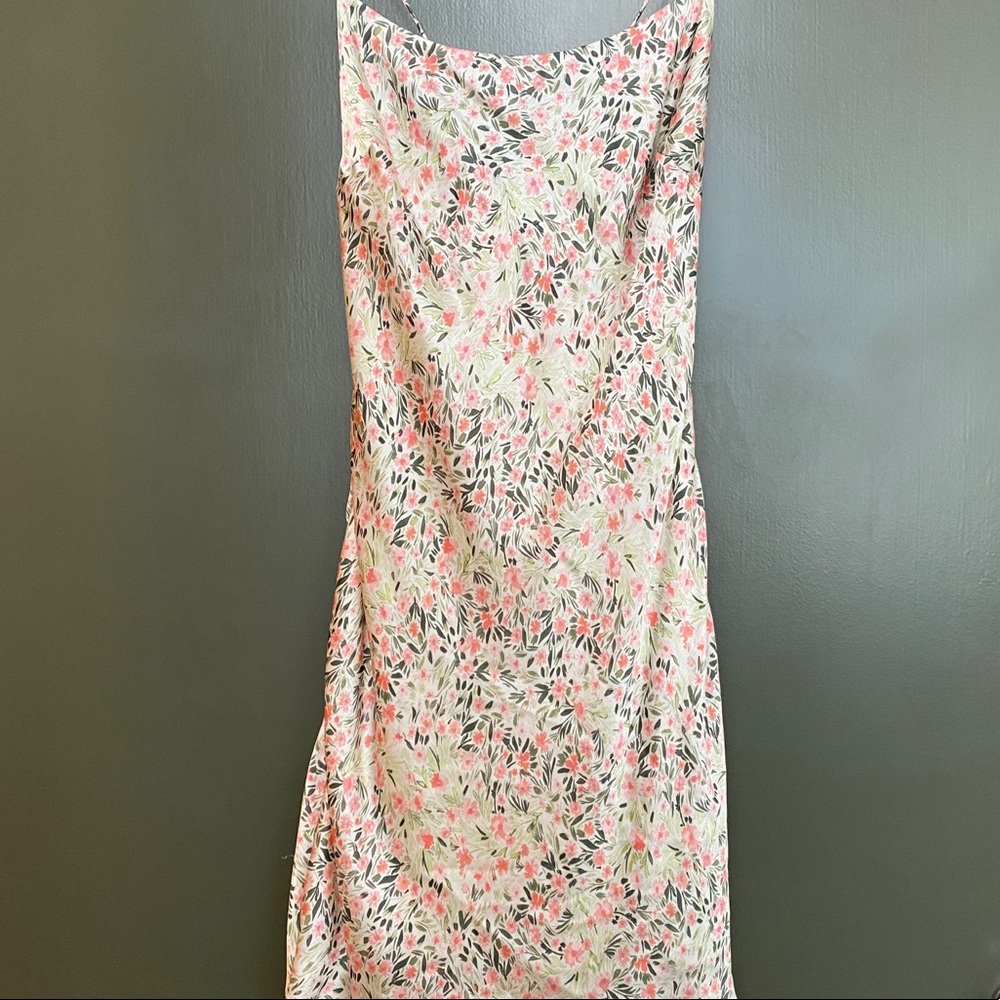 Floral Slip Mini Dress - Picture 5 of 10